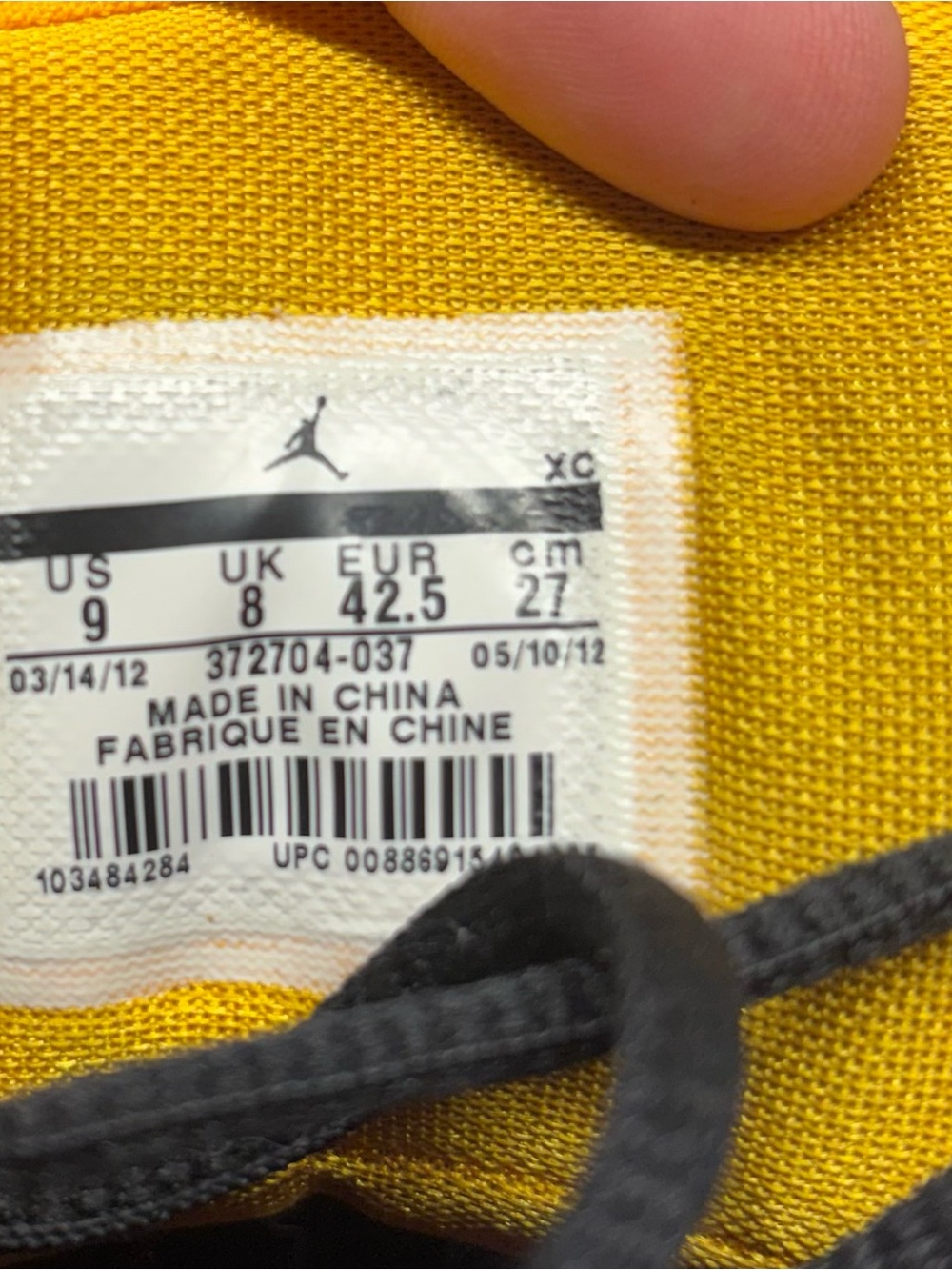 Nike Jordan 1 Flight size 9 - Picture 4 of 4